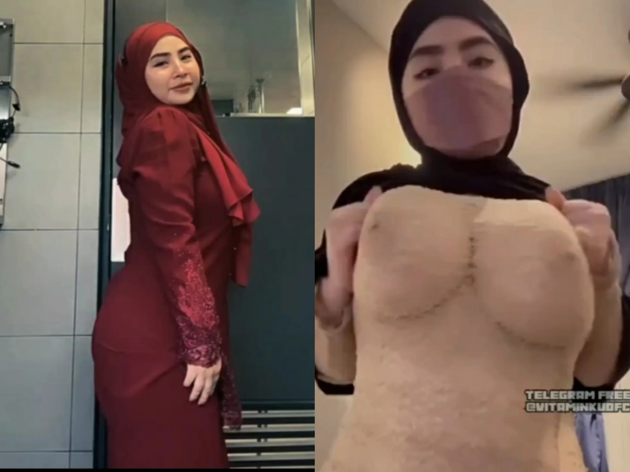 Blackmaria Marriashaqirrah Bogel Tudung Lucah